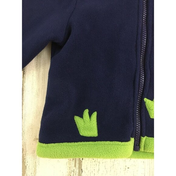 Widgeon Sz 9 M Baby Boys Fleece Dinosaur Coat NWT - Picture 5 of 13